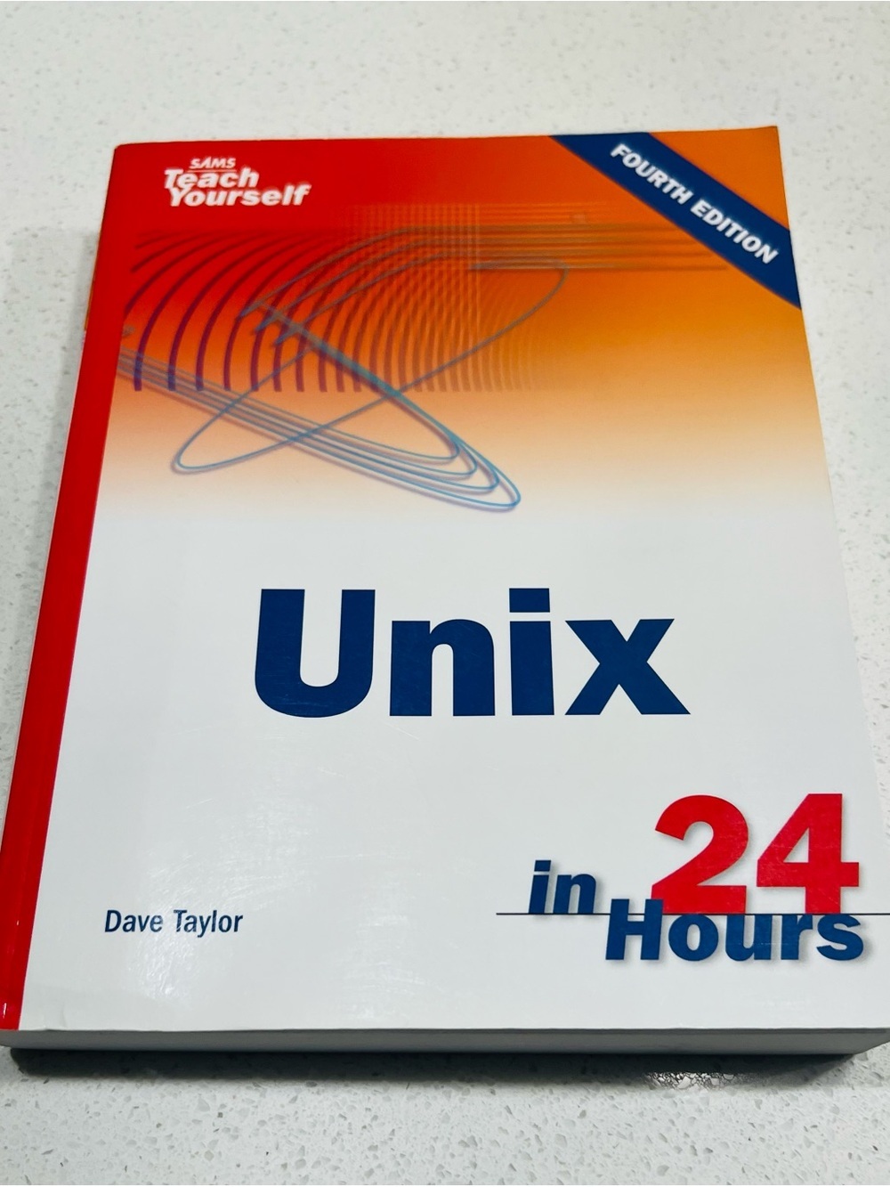 Unix in 24 Hours - White/Orange Paperback by